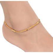 AanyaCentric Gold Plated Anklets Payal ACIA0066G